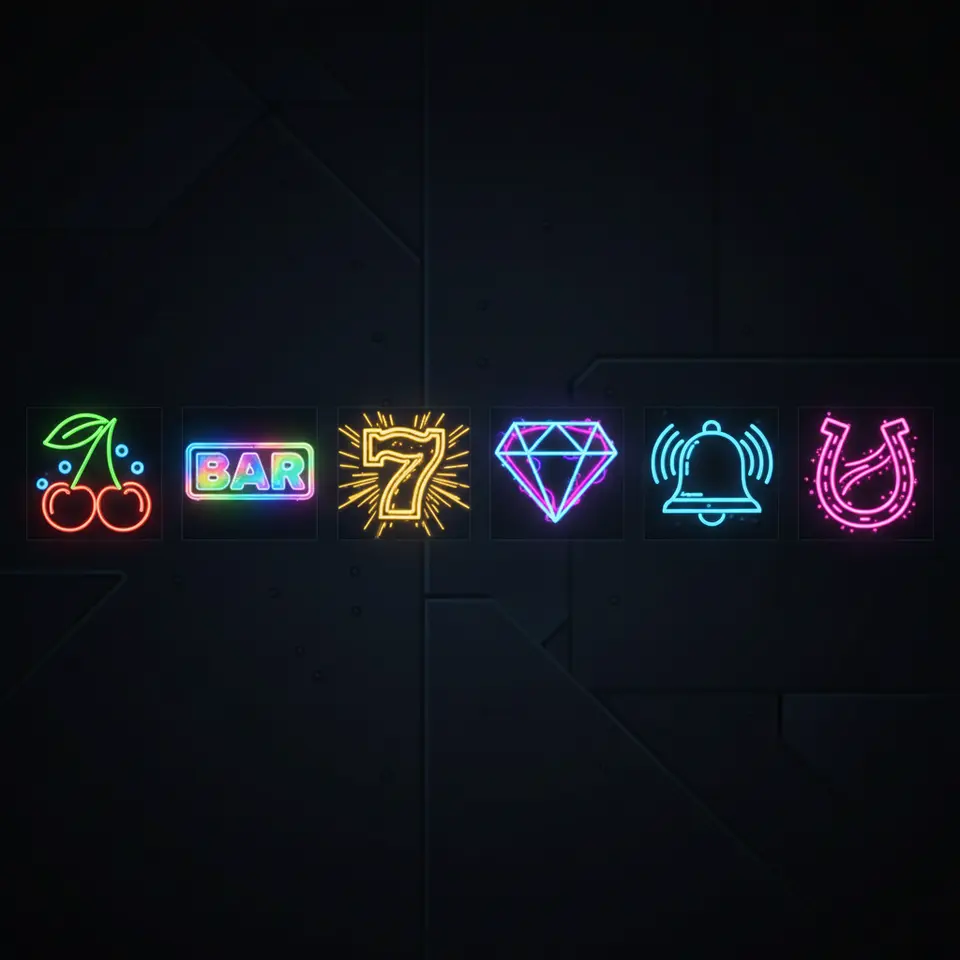 Neon Reels Slot Board